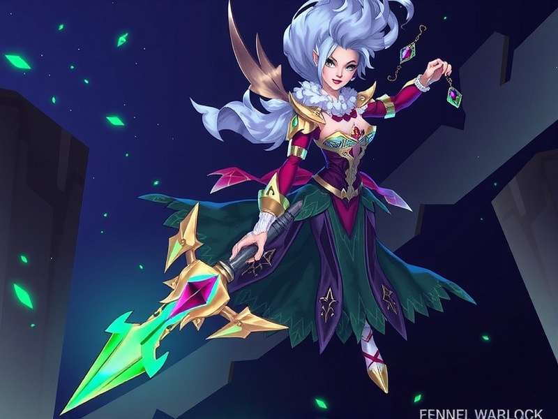 Fennel Warlock Celestial Siege Game Art Fennel Warlock Celestial Siege Game Art