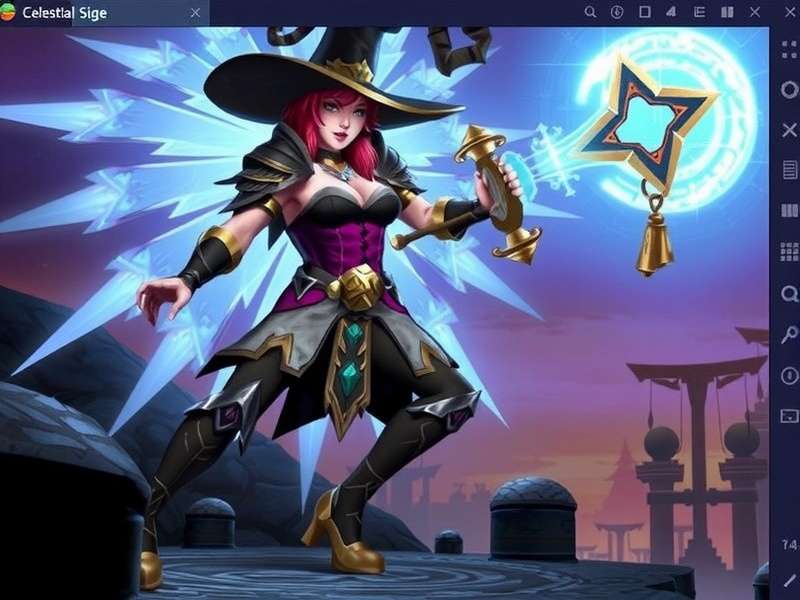 Fennel Warlock Celestial Siege Download Screen Fennel Warlock Celestial Siege Download Screen